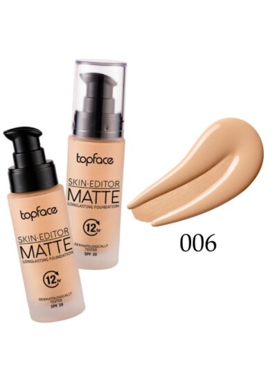 TOPFACE SKIN EDITOR MATTE FOUNDATION 006