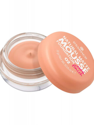 ESSENCE Fond De Teint  » Natural Matte Mousse « N°02