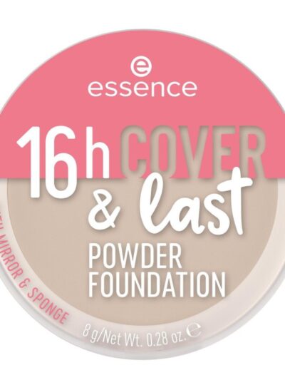 ESSENCE Poudre Fond De Teint « 16h COVER & last »N°05  » Classic Vanilla « 