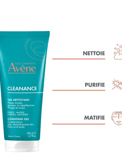 AVENE Cleanance Gel Nettoyant 200ml
