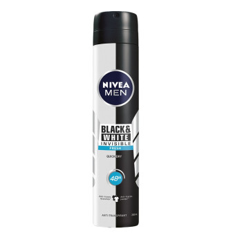 Nivea Déodorant anti-transpiration black&white fresh – 200ml