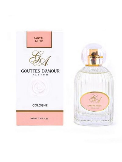 GOUTTES D&rsquo;AMOUR COLOGNE FEMME SANTAL MUSC 100ML