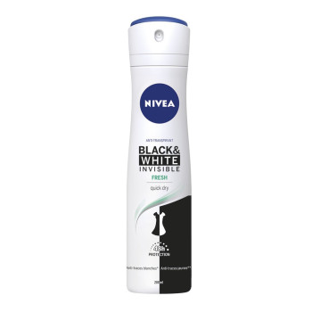 NIVEA Déodorant anti-transpirant black&white fresh 200ml