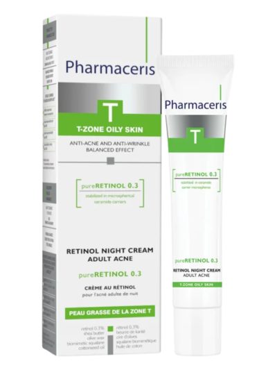 Pharmaceris T Pure RETINOL 0.3 Crème de Nuit Anti-Acne 40ml